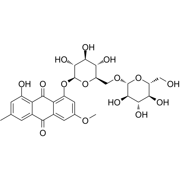 Physcion-8-O-β-gentiobioside 84268-38-2